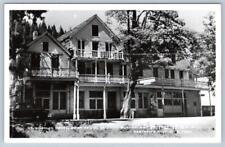1940's RPPC DOWNIEVILLE CA ST CHARLES HOTEL BURNED 7/28/47 EASTMAN'S STUDIO picture