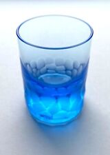 Moser Pebbles Shot Glass Aquamarine Blue 2oz 2.6