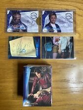 ANDROMEDA ⭐️ Seas. 1 Trading Card Lot: 2 Autos, 94 Asst. Base + 2 Chase Inkworks picture