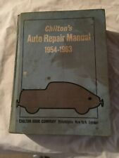 Chiltons Auto Repair Manual 1954-1963 picture