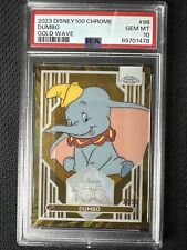 2023 Topps Chrome DUMBO 🐘 Gold Wave 32/50 PSA 10 LOW POP 8 🔥🔥 Disney100 picture