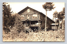 RPPC Sprucewold Lodge Spruce Point Boothbay Harbor ME by HR McGregor Postcard picture