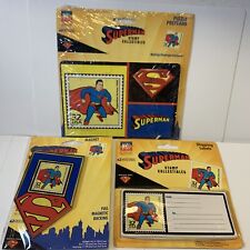 Superman Stamp Collectibles Lot *sealed* picture