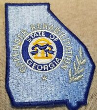 GA Georgia Offender Rehabilitation Corrections Patch picture