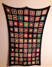 Vintage Mid Century Afghan Quilt picture