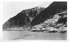 Alaska Juneau Waterfront Mill 1920s Mining RPPC Photo Postcard 22-6805 picture