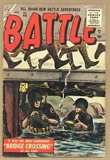 Battle 44 VG+ Heck Sinnott Ayers Napoleon's Retreat 1956 Atlas Comics W269 picture