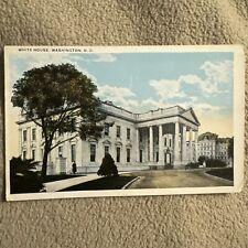 Vintage White House Washington DC Postcard 1920s White Border picture