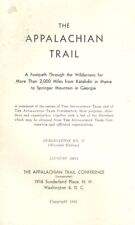 Appalachian Trail 1961 Information Brochure purpose objectives literature No 17 picture