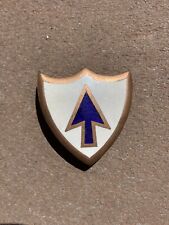 Original WWII US Army GERMAN Made 26th Infantry Regiment 1st Division DUI Pin picture