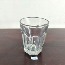 Antique Clear Glass Tumbler Belgium Bar Decorative Collectible Old GT282 picture