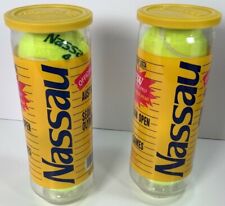 Vintage, Unopened Nassau 1988 tennis balls, Seoul Olympic Games official tennis  picture