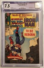 Tales of Suspense #96, Iron Man & Capt Am, CGC 7.5  Great Looking Comic 1967 picture