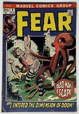 Fear Marvel Comics Group Book #9 August 1972 Issue Dead Man’s Escape picture