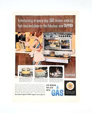 Tappan Gas stove range oven ad vintage 1962 original  advertisement picture