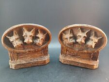1940s scotty dog bookends vintage antique picture