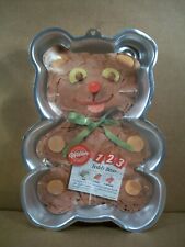1991 Wilton Cake Pan ~ Teddy Bear 2105-9402 ~with Insert picture