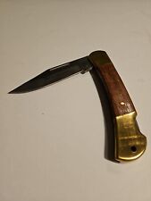 2007 Winchester lockback folding pocketknife With Sheath  picture
