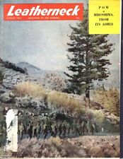 LEATHERNECK Magazine August 1961 USMC Squadron Unit Company Base History  picture
