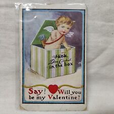 RARE Antique 1904 Postcard - Cupid 