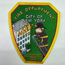FDNY St Patrick's Day 2023 New York City Fire NYC NY Patch L10 picture