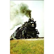 Vintage Train Postcard Grand Trunk Western 4070 Sedley Indiana 1968 picture