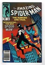 Amazing Spider-Man 252   1st Spider-Man's Black costume   Newsstand picture