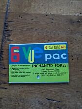 1972 OR Turner Enchanted Forest 6 Views Roadside Attraction postcard CT3 picture