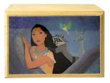 Vintage Disney Pocahontas Small Jewelry Music Box, Colors Of The Wind picture