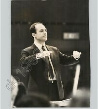 Portrait of FAMOUS Composer Conductor Pierre Boulez 1960s PRESS PHOTO picture