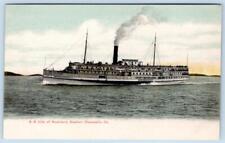 PRE 1907 S. S.  CITY OF ROCKLAND*EASTERN STEAMSHIP CO*MAINE*ME*PUBL BY MORRIS picture