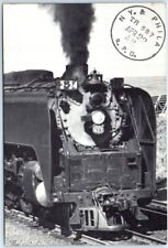 Postcard - Union Pacific Railroad Locomotive #827 picture