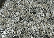 10,000  ALUMINUM POP TAPS, PULL TABS BEER, SODA CAN, ALL SILVER COLOR picture