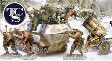MILITARY MINIATURES WW2 HANOMAG NEBELWERFER SET FREE US SHIPPING (4 SET) picture