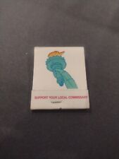 Vintage Statue Of Liberty Torch Matchbook picture