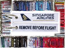 Keyring SINGAPORE AIRLINES -WHITE- tag keychain picture