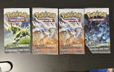 Pokemon 4x Empty Black And White Base Set Booster Packs picture