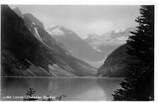 Postcard Lake Louise, Canadian Rockies, c. 1927 Real Photo (RPPC) picture
