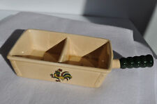 Vintage Metlox Poppytrail California Provincial Divided Serving Dish W/ Handle picture