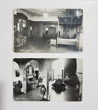 RPPC Interior Views of Casa Loma Castle Toronto Ontario Canada 2 Postcards picture
