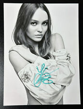 Lily Rose Depp Hand Signed Autograph Photo 8
