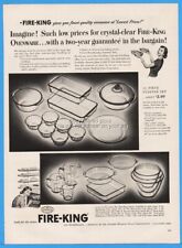 1954 Fire King Anchor Hocking Lancaster OH Ovenware Measuring Glass Print Ad picture