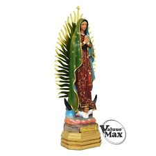 ValuueMax™ Our Lady of Guadalupe Statue, Finely Detailed Resin, 12 Inch Tall  picture