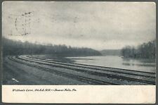 Pittsburgh Lake Erie Railroad Postcard Beaver Falls Pennsylvania 1908 picture