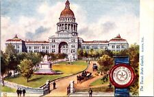 Oilette State Capitols Postcard Texas State Capitol in Austin, Texas Unused picture