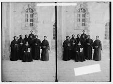 Holy Land characters, etc, Coptic monks 1920s Old Photo picture