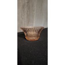 Pink Depression Glass Flared Bowl picture