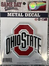 Ohio State Buckeyes Metal Auto Emblem Car Truck Decal Sticker & FAST  picture