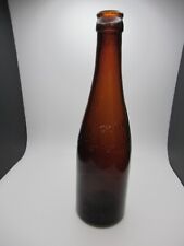 Hyde Park St. Louis Brown Glass Embossed Bottle picture