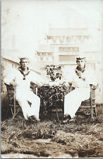 German Sailors in China, Vintage Print, ca.1900 Vintage Print d picture